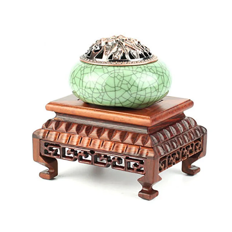 Wooden Carvings, Chrysanthemum Stones, Chrysanthemum Flower Branches, Rectangular Pumpkin Wheel, Handicrafts