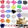 Cat Nail Caps Pet Cat Soft Paws Nail Protector Cover With Free Adhesive Glue + Applicator  20pcs/lot for Kitten 1