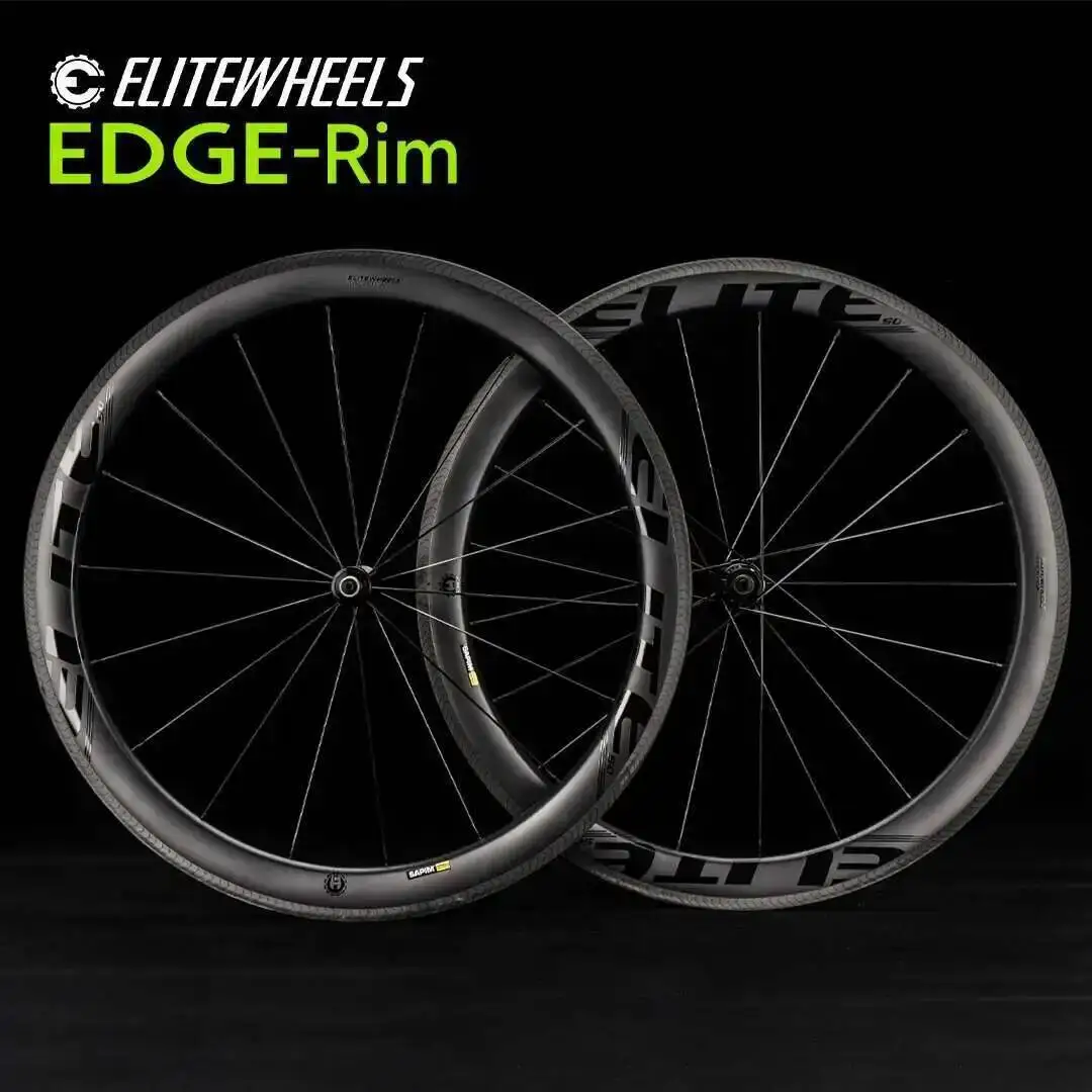 専用 Elitewheels Edge 40 リムブレーキ ELITEWHEELS EDGE 40 ミリメートル 50 ミリメートル超軽量