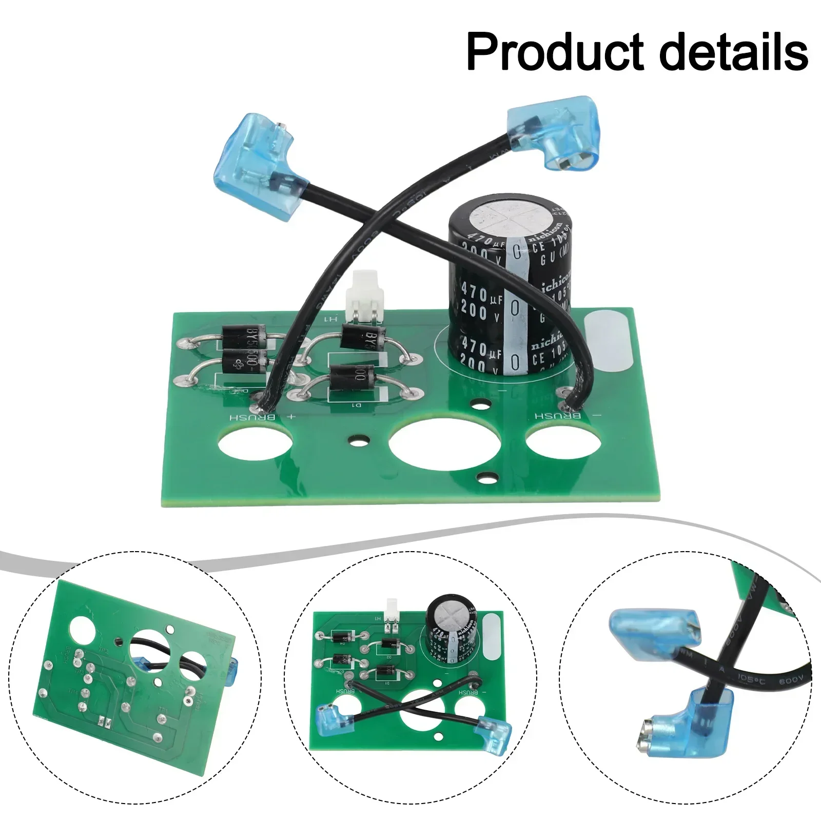 Brückengleichrichter Board – Kompatibel Mit Modell 0063525 (Ersatz Für 0062974, 0062455, 0062458), Für Diverse Generator-Serien – Einfacher Einbau