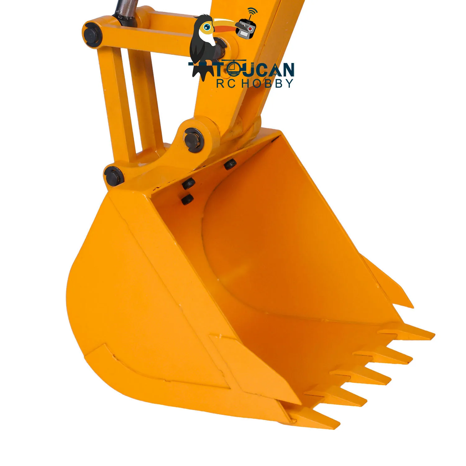 JDM 1/12 Hydraulic Excavator Painted Assembled RC Model Pump Tracks Elextric Digger Remote Control Toucan Model Toy TH18484 6