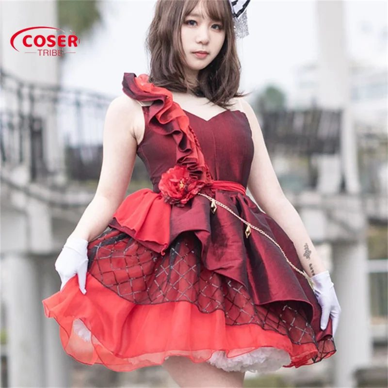 

COSER TRIBE Anime Game Lovelive DIA KUROSAWA Ceremonial Dress Halloween Carnival Role cosPlay Costume Complete Set