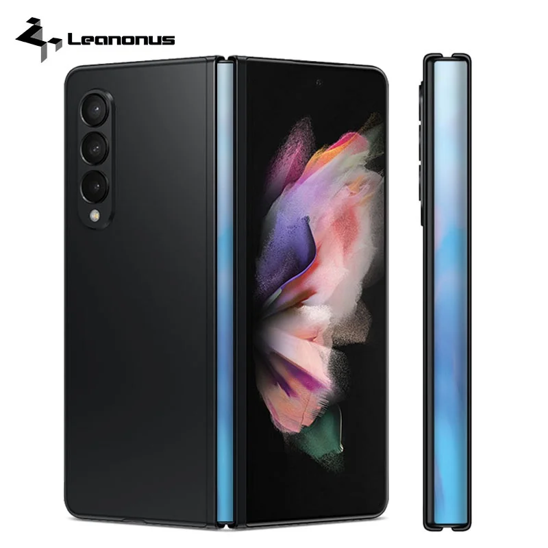 Aurora Cerniera Pelle Per Samsung Galaxy Z Fold 4 3 2 5G Pellicola Protettiva Laterale Copertura 3M Border Wrap Protection Sticker