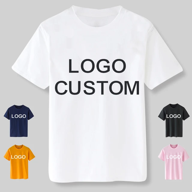 Wholesale Unisex T Shirts No Label Brand in Bulk Plain 100% Cotton Graphic Tee Shirt Custom Logo Team men's Summer T-Shirt - AliExpress