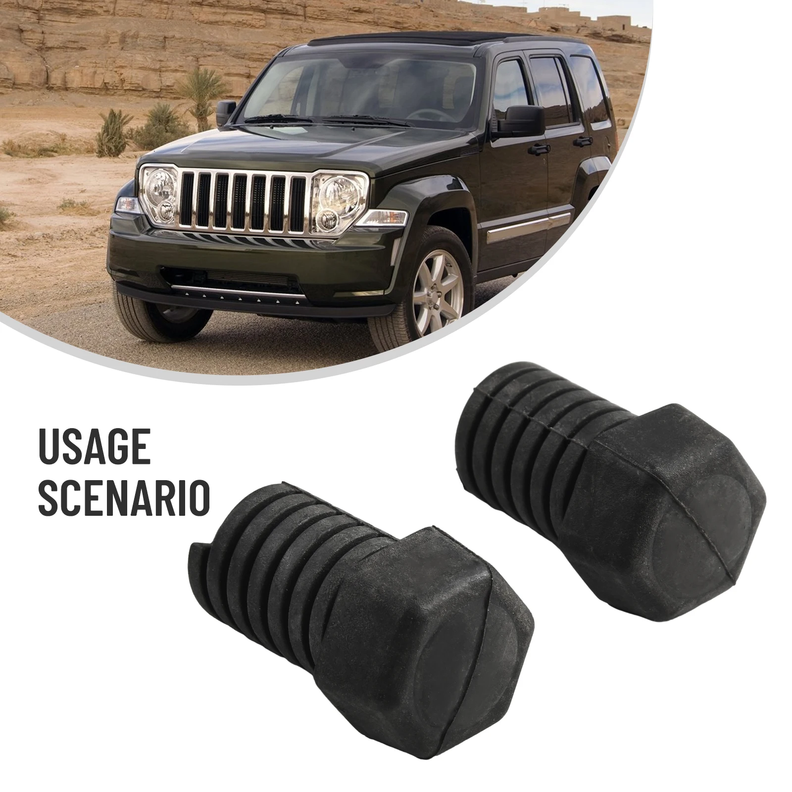 

2 шт., регулятор тормозной крышки бампера 4696592 для Jeep 1995-2020 для Dodge 1995-2020 для Chrysler для Ram 1995-2020, прямая замена