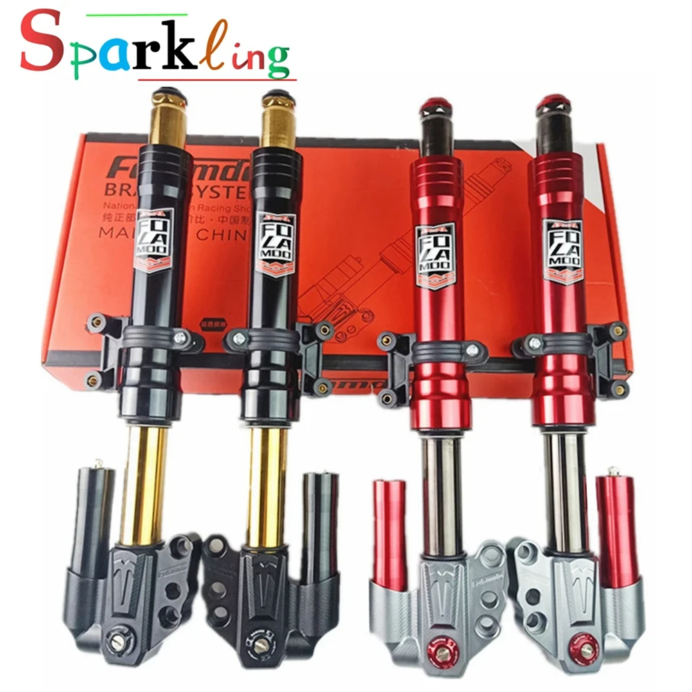 Universal33MMMotorcycleFrontSuspensionShockAbsorbersAdjustable