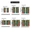 2pcs, spring summer Curtains Indian temple theme Yarn Curtains Versatile Polyester Decorations Ldeal for Living Room, Bedroom, 4