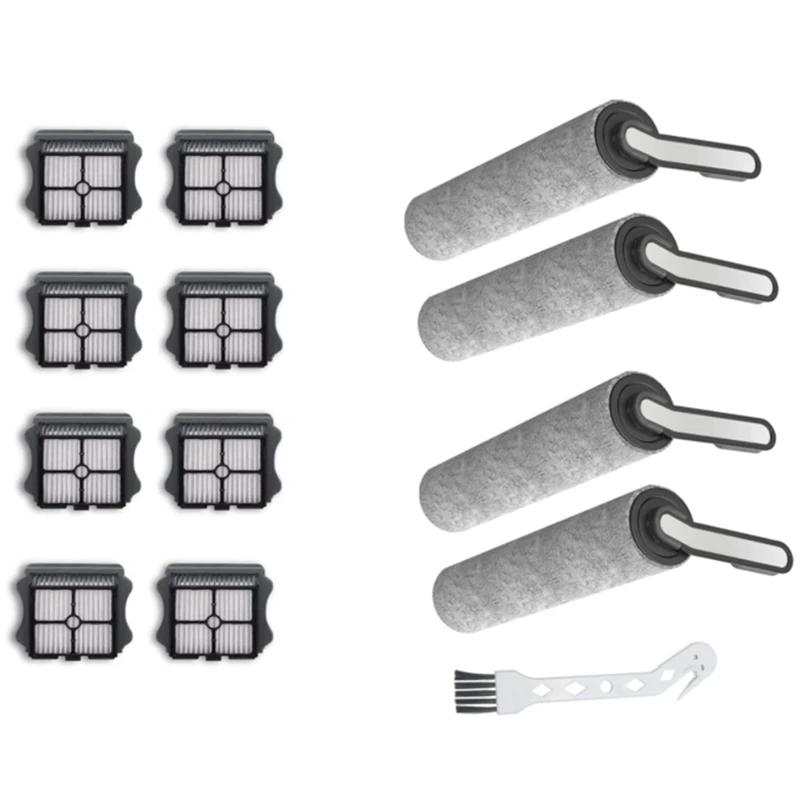 

Promotion!1 Set Replacement Brush Roller And Vacuum HEPA Filter For Tineco Floor ONE S5 Cordless Wet Dry Vacuum Cleaner