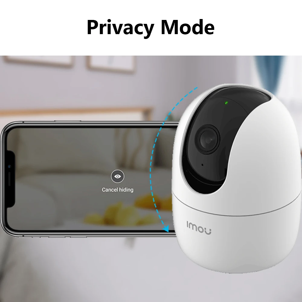 Imou Ip Camera Ranger 2c Security Wifi Ip Camera Ptz Indoor Baby Monitor  Two-way Talk Surveillance Privacy Mode Camera For Home - Ip Camera -  AliExpress