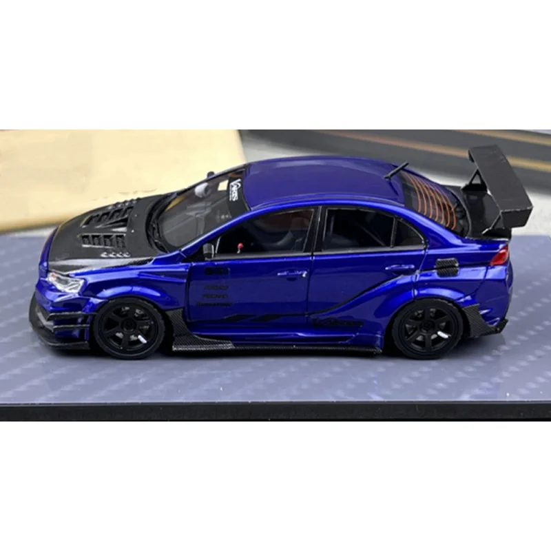 ミニカー ERROR 404 1/64 lancer evolution IX wagon Error 404 1:64 EVO Lancer Evolution 9 IX Yellow Wagon resin