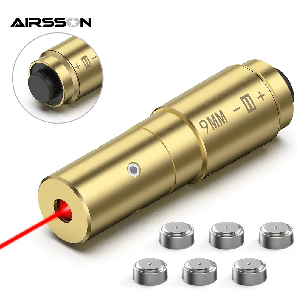 

Красный лазерный прицел с отверстием для пистолета, 223, 5,56 мм/9 мм