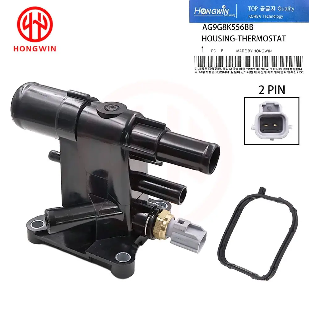 AG9G8K556BB Coolant Thermostat Housing For Ford Mondeo 11-22 Kuga 13-22 Focus 11-14