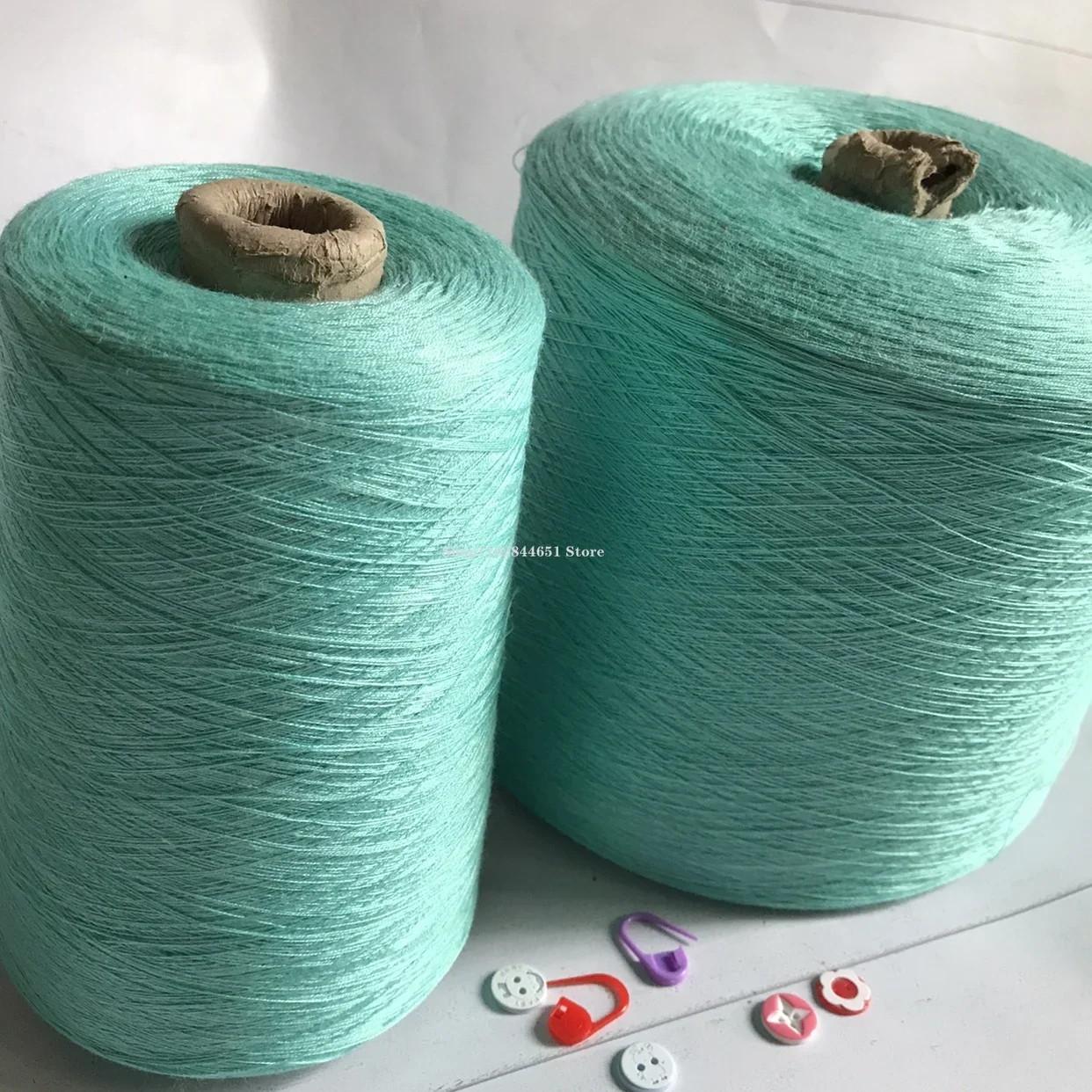 500g Mercerized Pure Cotton Wool Baby Cotton Comfortable Soft Fine Thread Hand/machine Woven Sweater Shawl Knitting Material 4