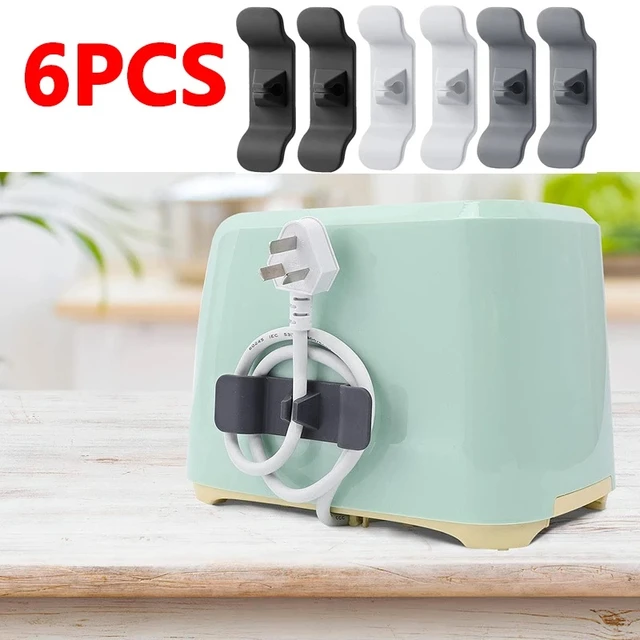 1/3/6PCS Cable Organizer Winder Cable Clips Table Cable Management  Adjustable Cord Holder Cable Manager Fixed Clamp Wire Winder - AliExpress