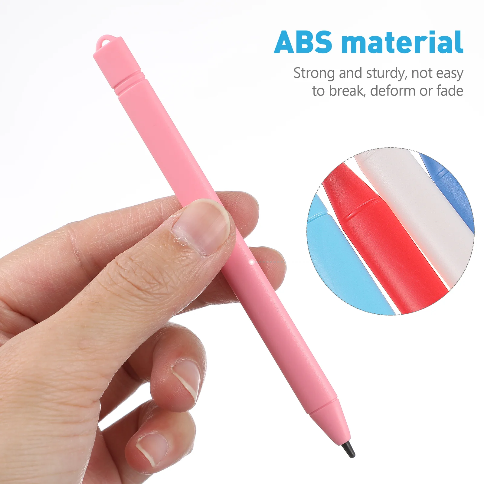 7 Pcs LCD Stylus Electronic Products Pen Panel Writing Pad Plastic Graffiti Tablet Drawing