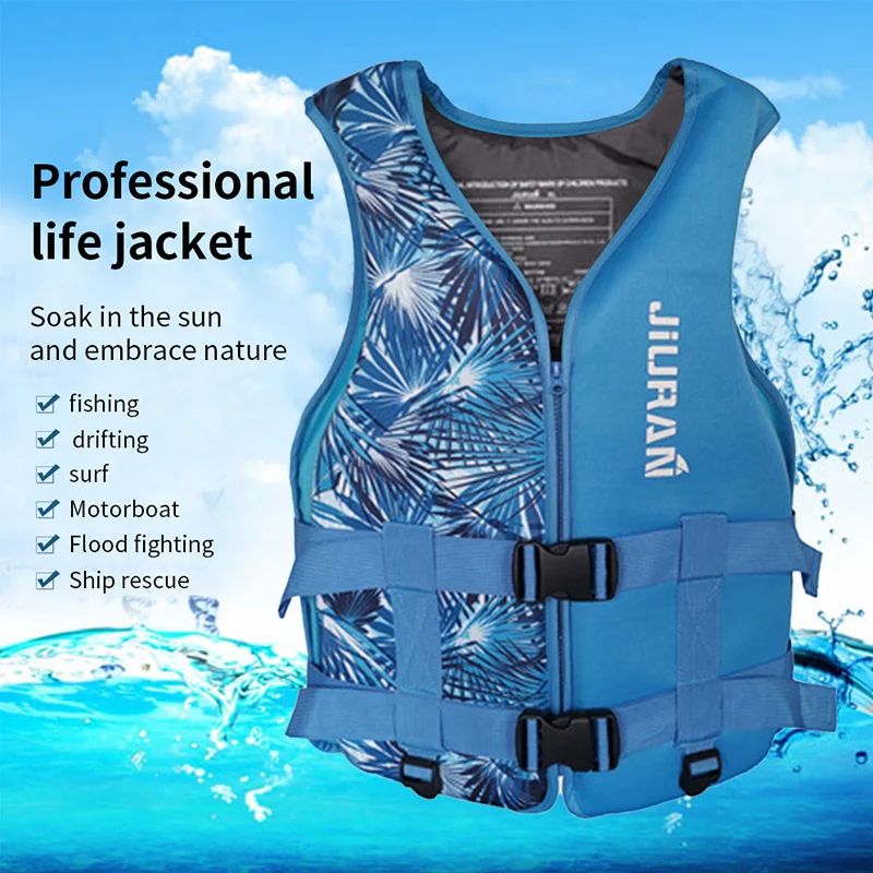 

New Life Jacket For Adult Children Water Sport Buoyancy Jacket Life Vest Swimming Boating Driving Vest Life Vest Buoyancy Suit