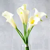 20Pcs Home Decorative Calla Lily Bridal Wedding Bouquet Latex Real Touch Artificial Flower Decor#50984 5