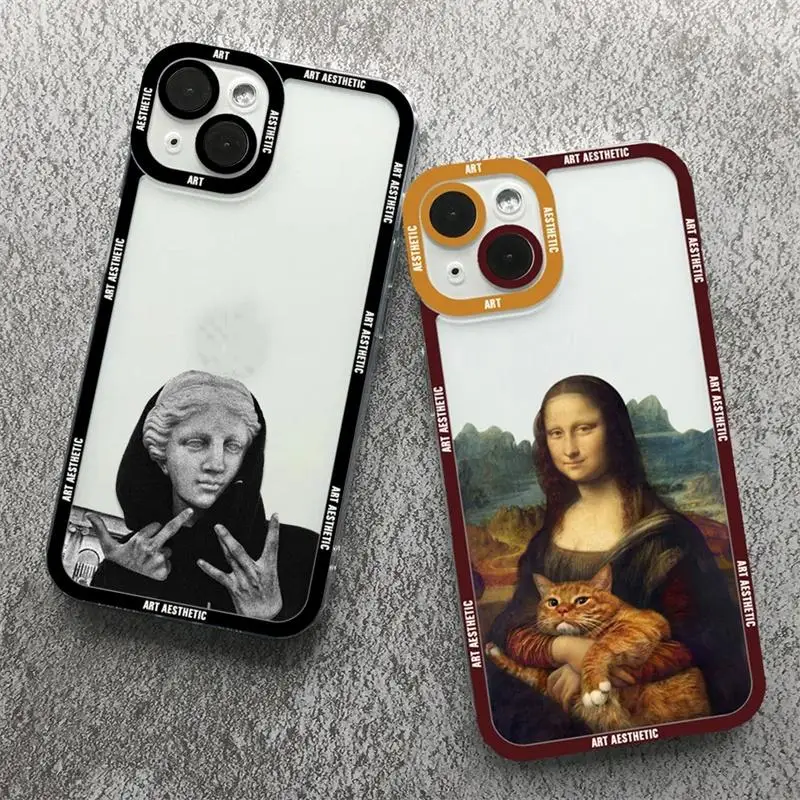 Classic Aesthetic David Mona Lisa Phone Case Cover