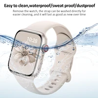 Bracelet en Silicone pour Apple Watch, 38mm 42mm, Ultra 2, Bracelet de sport, série iWatch, 38mm 42mm, de haute qualité 4