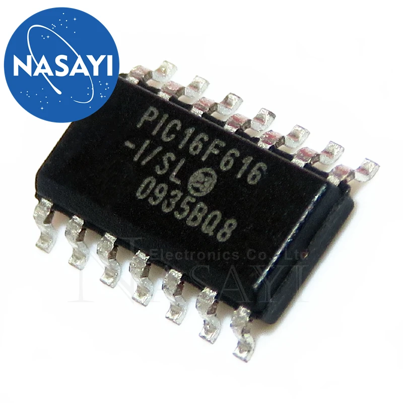 

10PCS PIC16F616-I/SL PIC16F616 SOP-14