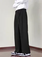 Slim fit thin casual pants for men, straight leg business, spring versatile men's long pants, trendy pants, summer new styles, i 1