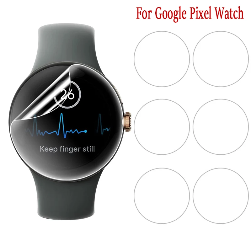 Per Google Pixel Watch Smartwatch Ultra Clear Slim Anti-Scratch Soft Tpu Hydrogel Film Screen Protector Non Vetro Temperato