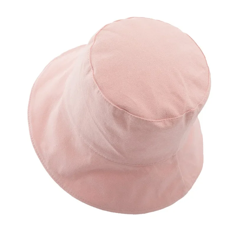 Summer Sunshade Leisure and Versatile Sunscreen Double sided Fisherman Hat Breathable and Foldable Basin Hat