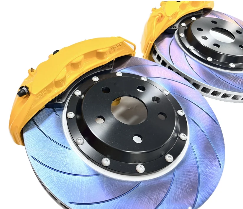V6 Top quality caliper brake kit 6 pistons brake alloy metal disc for VW golf 7 t6 for honda accord toyota raize