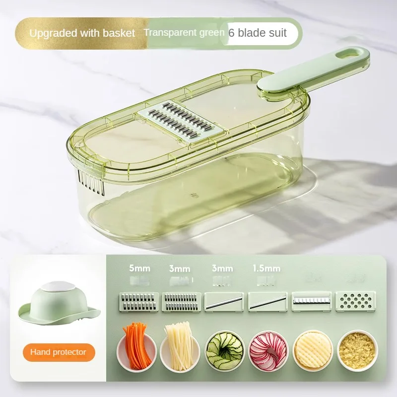 Transparent 6 Blades