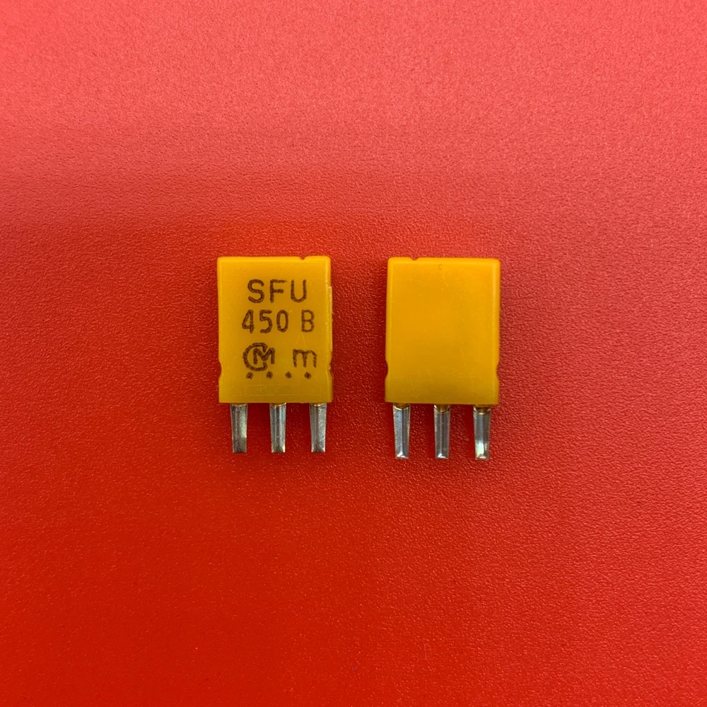 100PCS/세라믹 수정 발진기 필터 SFU450BL 450KHZ 450K 스트레이트 플러그 3 피트 TV 원격 제어