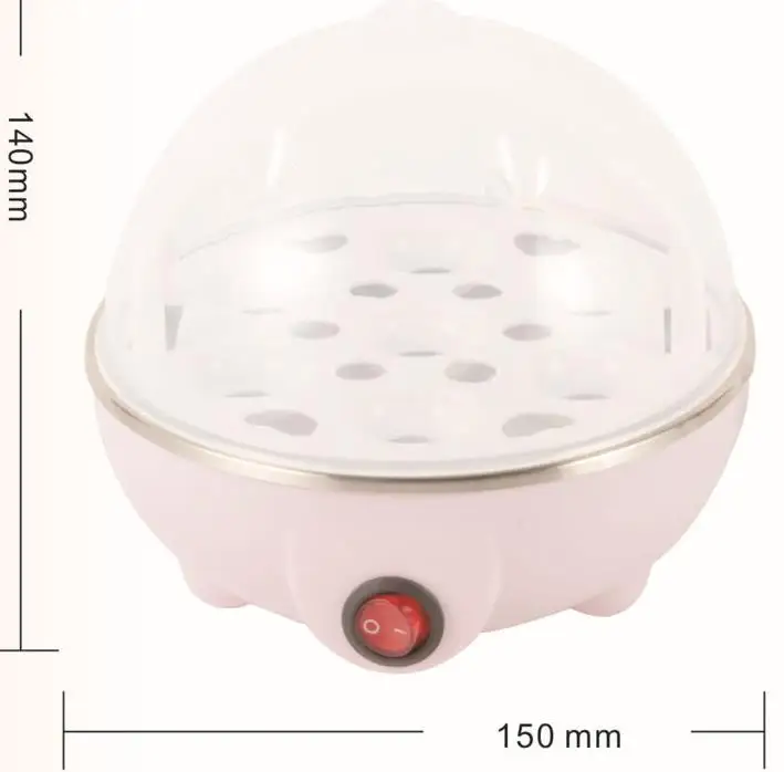 Description Picture 3 of itemRapid Heating Electric Egg Cooker 7 Eggs Capacity Boiler Steamer Pan Portable Kitchen Cooking Tools Utensil Cookware EU US