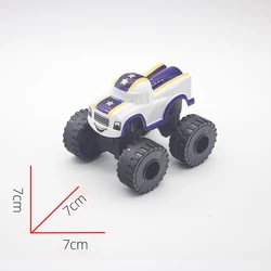 Flame and Monster Crusher Truck Toy - Blaze - Inspired Birthday Gift (F)