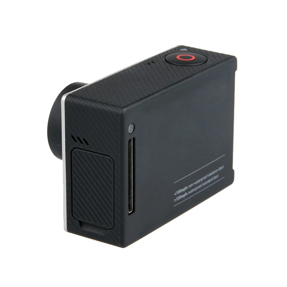 1 Pz Nuovo Per Gopro Hero4 Motion Camera Data Side Cover Camera Side Cover Silver Dog Black Dog Camera Data Side Panel