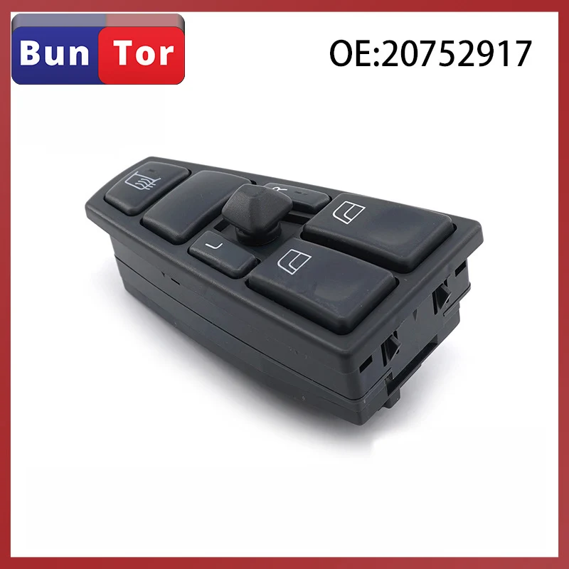 

OE:20752917 переключатель для стекла автомобиля Volvo, переключатель для подъема бокового лобового стекла автомобиля, электрический переключатель