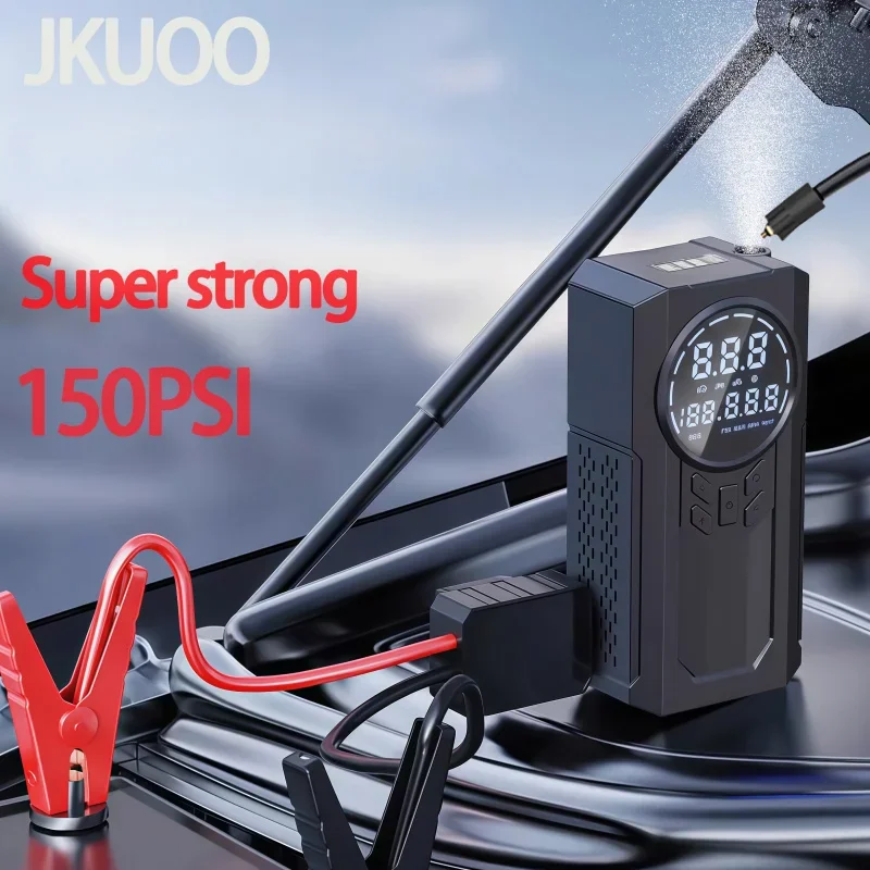Rechargeable air pump tire inflator Portable Compressor digital cordless car tyre inflator for motocycle bicycle balls
