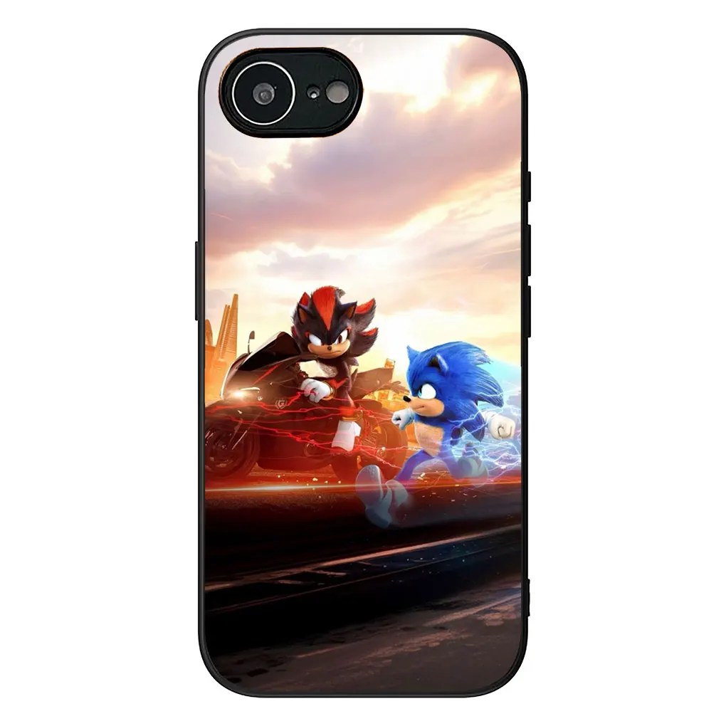 Sonic & Shadow Hedgehog Soft Phone Cover Case