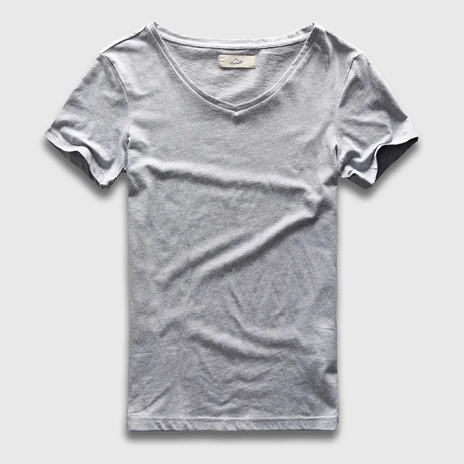Men's Slim Fit V-Neck Tee 5