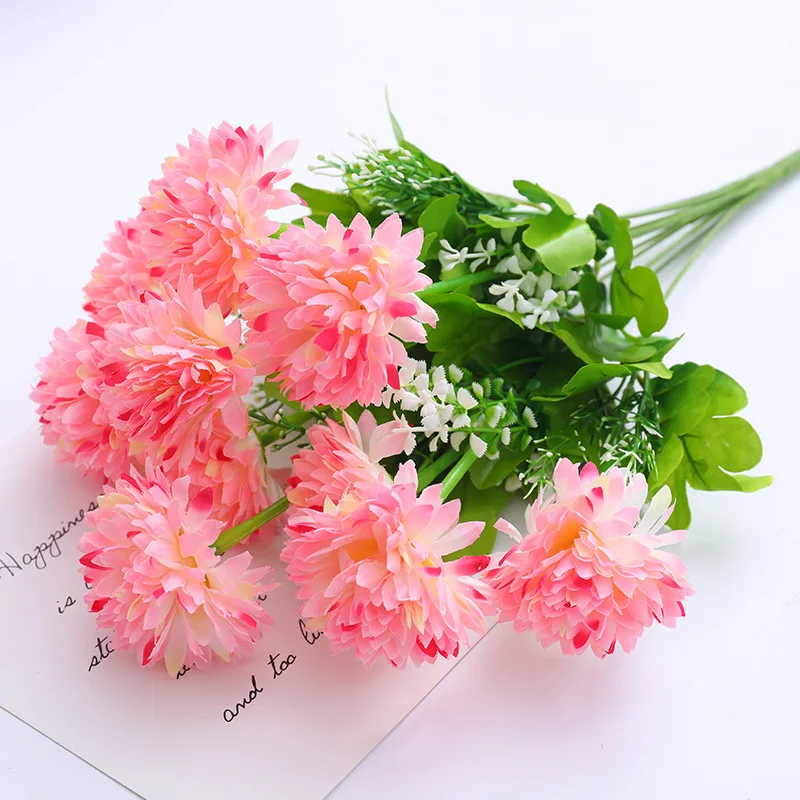 Artificial Hydrangea Camellia Bouquet 2