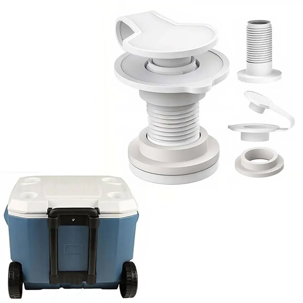 Ersatz-Ablaufventil für Coleman Kühlschränke und Kühlboxen 50 Qt 165 Qt mit verlängertem Gewindedesign 1 Zoll 1,5 Zoll – Detail 10