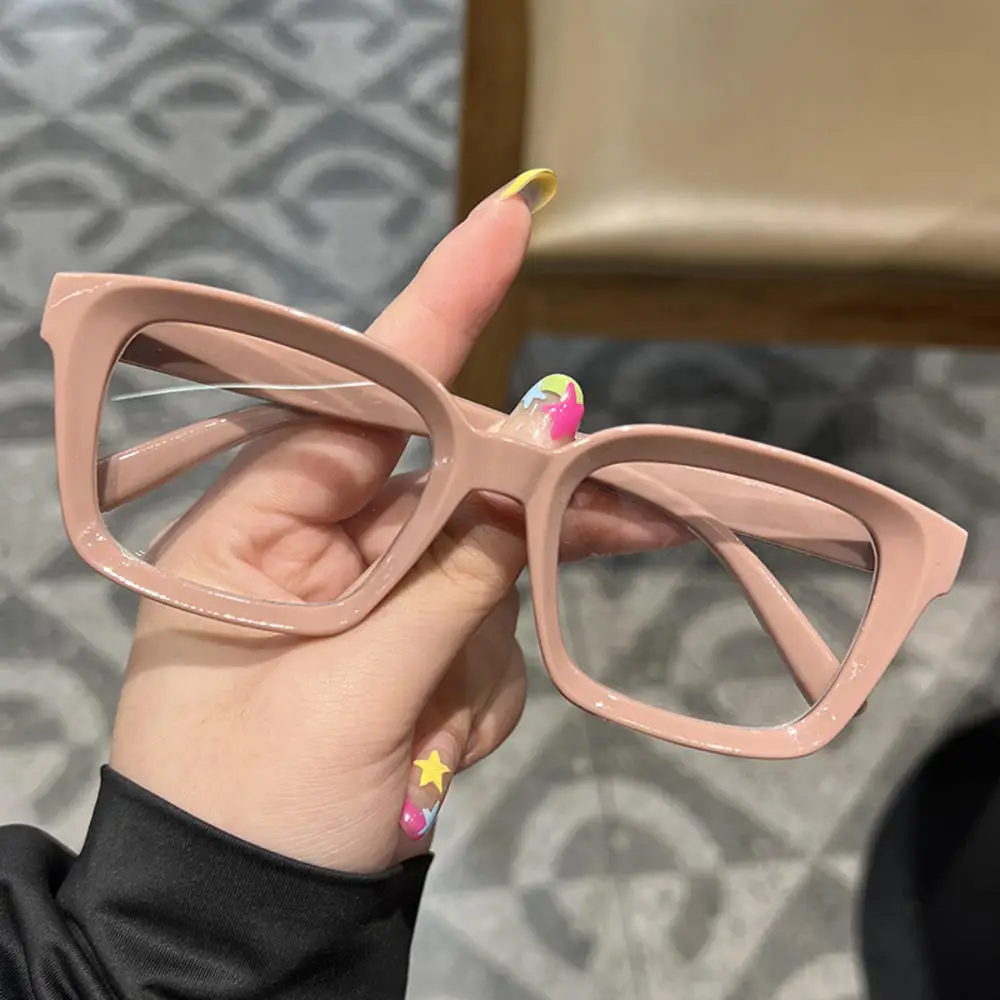 Chic Blue Light Blocking Large Frame Glasses