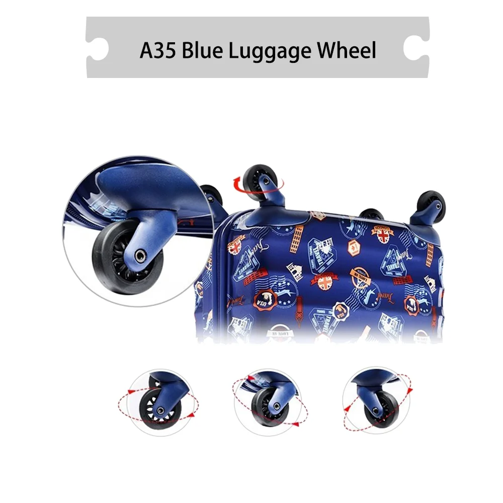 Suitable For Hongsheng A35 Trolley Box Accessories Universal Wheel American Tourister R91 Anti-wear Multi-purpose Wheel