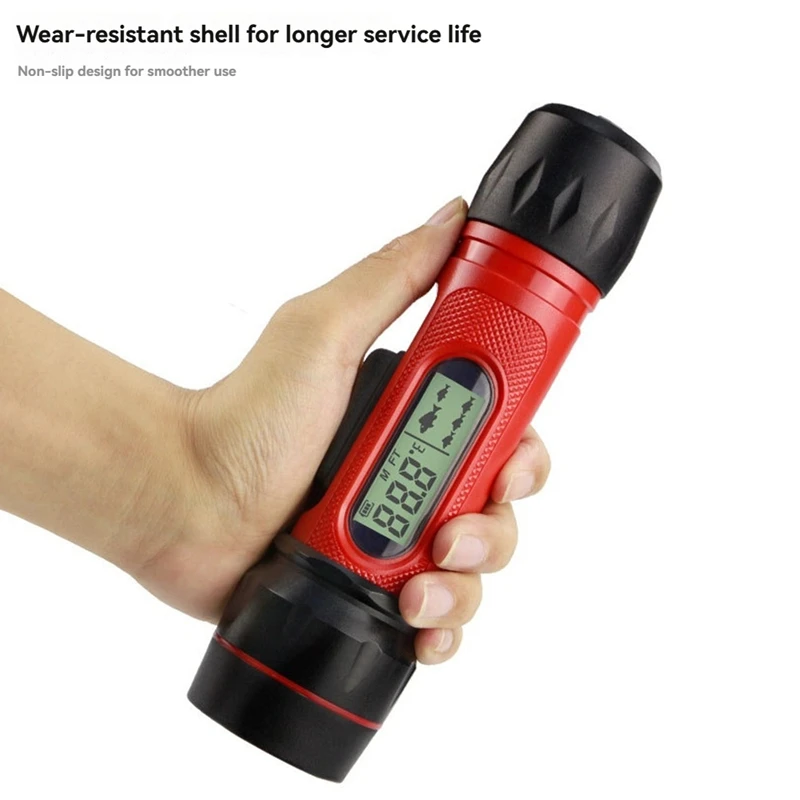 Y49A F12-Wireless-Fish-Finder-Echo-Sounder-90M-Depth-Portable-Waterproof-Sonar-For-Winter-Ice-Fishing