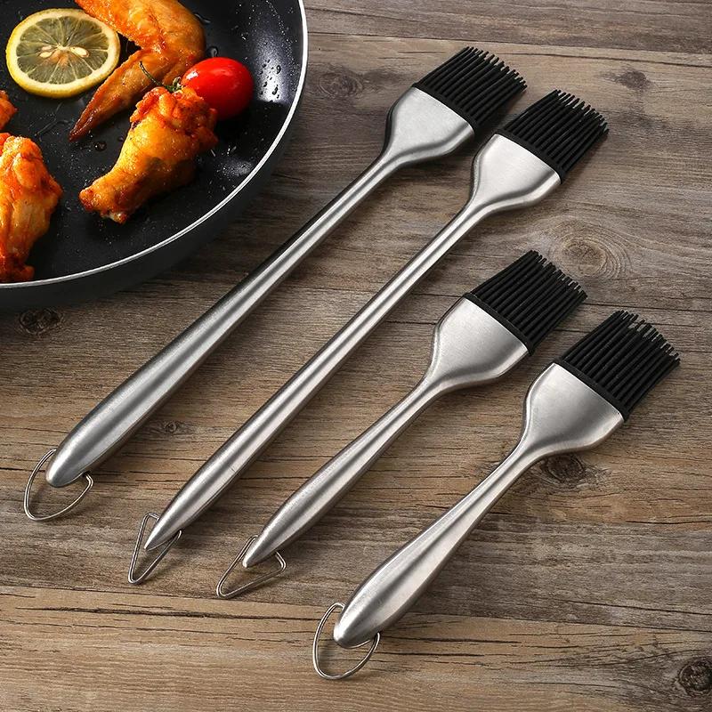 5 Stück Silikon Backpinsel Set - Spülmaschinenfest Für Grillen & Backen