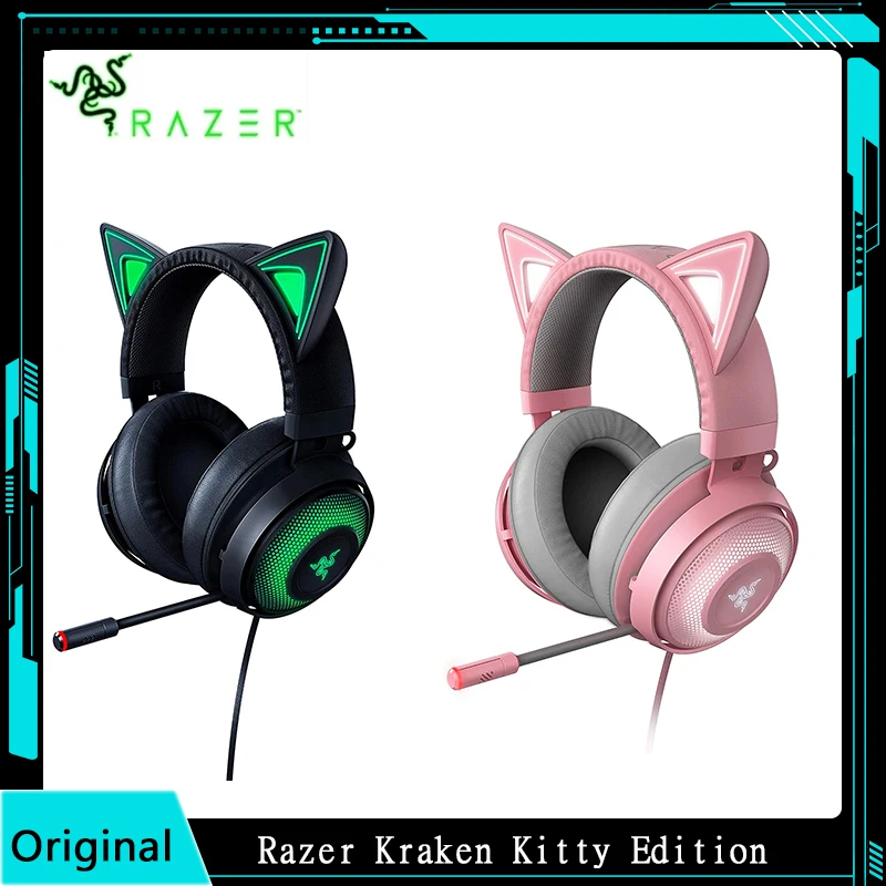 Razer Kraken Kitty Edition Wireless Gaming Headphones - Versus Gamers