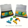 Puzzle Game Set of 20 Challenge 2D Puzzle Games with Illustration Guide and Elegant Storage Box Suitable for Gift Giving 1