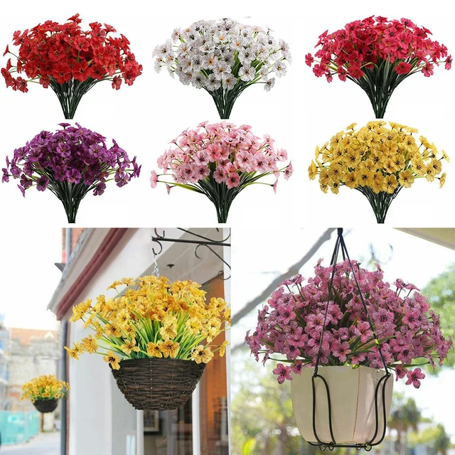 Artificial Flowers Fake Flowers Artificial Flowers Winter Orchid Simulation  Fake Flowers Living Room Porch Decoration Dining Table Balcony Silk Dry