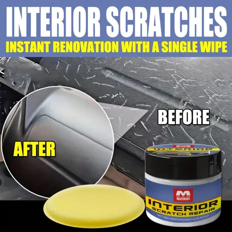 Automotive Repair Wax For Plastic Parts And Leather
