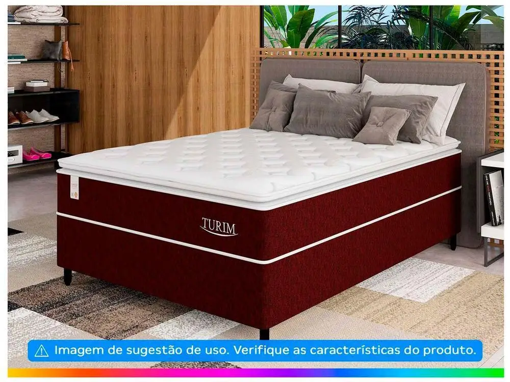 Colchão Casal Plumatex de Mola Ensacada 3