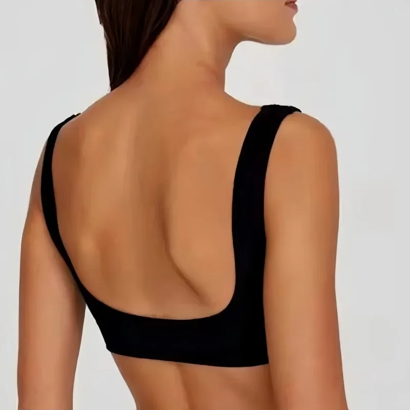 Women Lingerie Bra Women Tube Tops Seamless Bra Women Push Up Tube Tops Wire Free Brassiere Rib Bralette Plunge Underwear Female Sexy Lingerie Small Cup Intimate