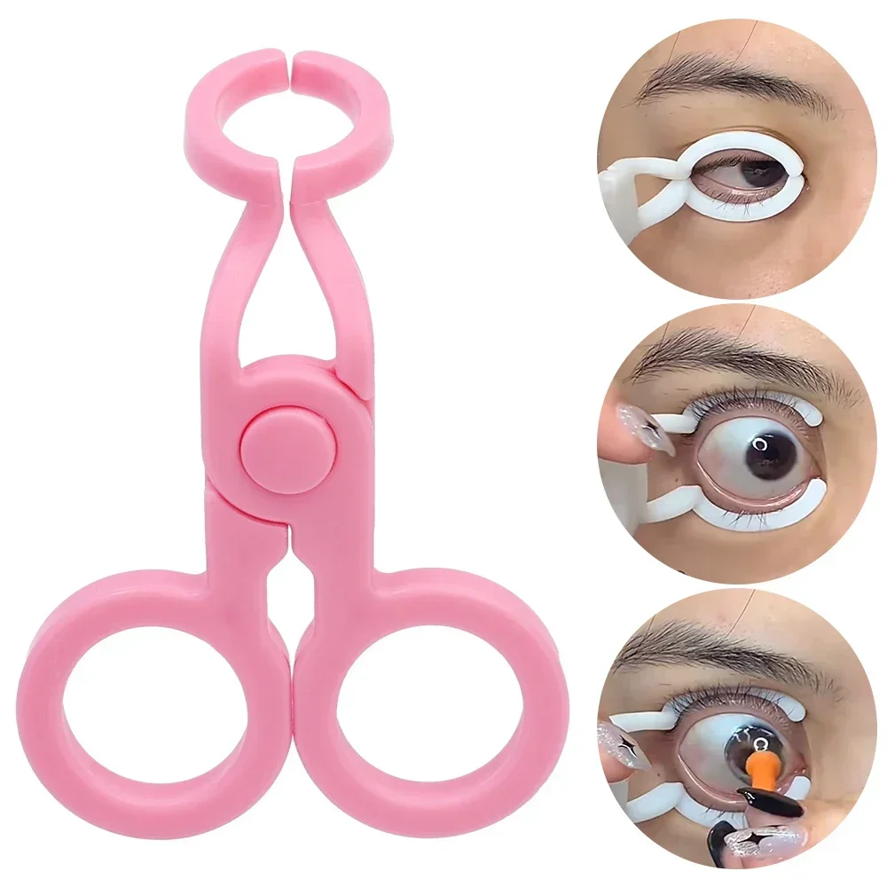 Novice Eye Care Contact Lenses Inserter Remover Plastic Soft Tip